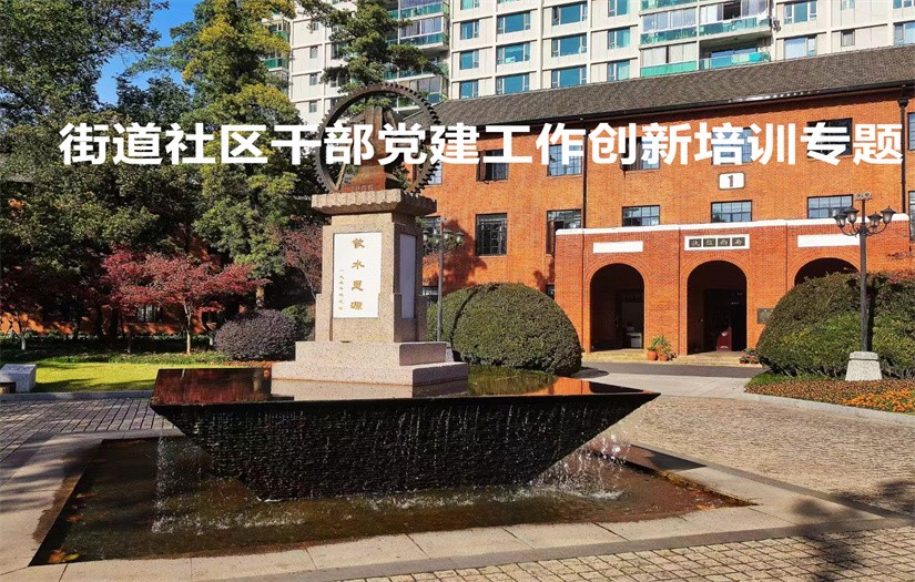 街道社区干部党建工作创新培训专题
