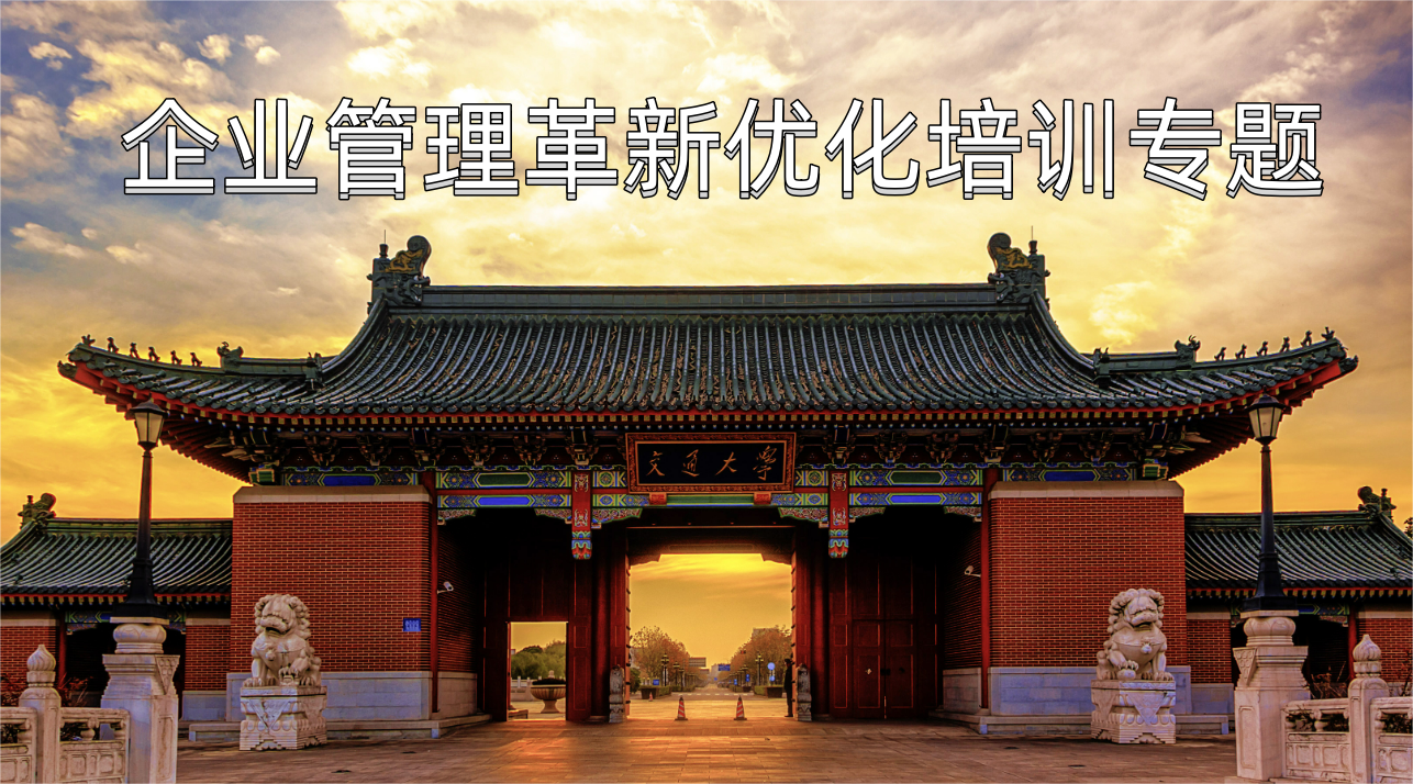 企业管理革新优化培训专题.